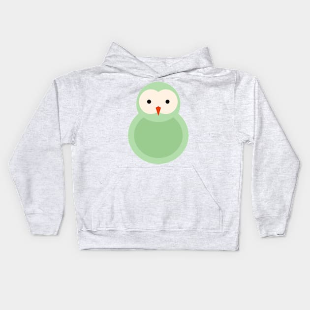 Owl Baby Kids Hoodie by LunarFox